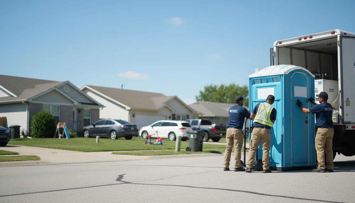 Standard Porta Potty Rentals in Minier, IL near me